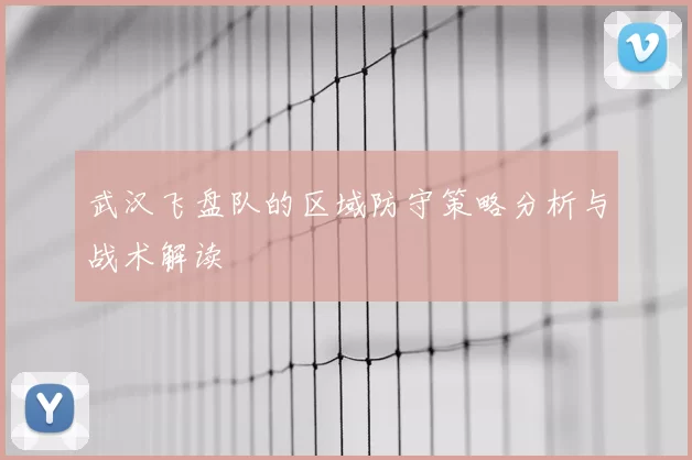 武汉飞盘队的区域防守策略分析与战术解读